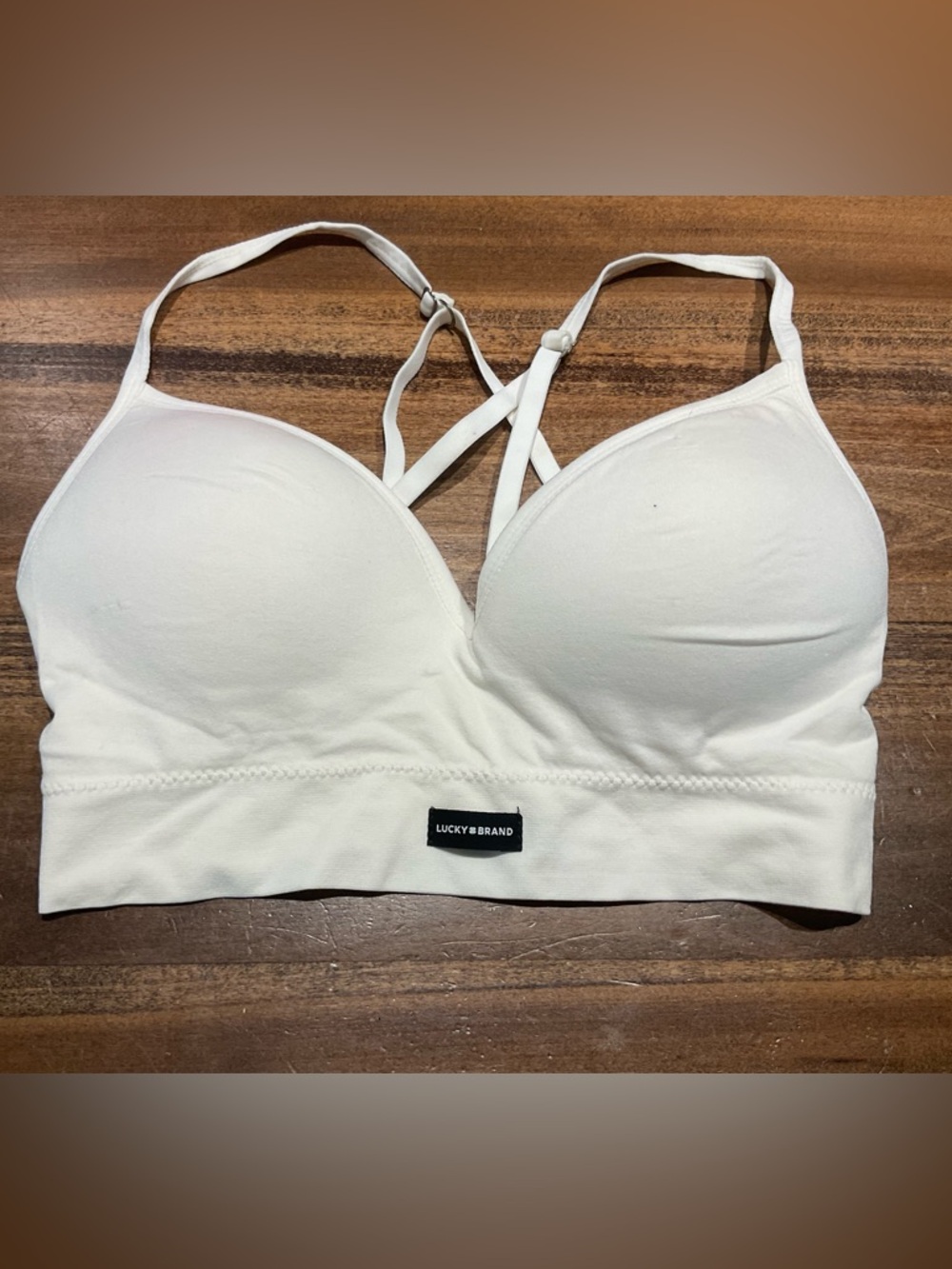 Soft white Wirefree Bra Lucky Brand